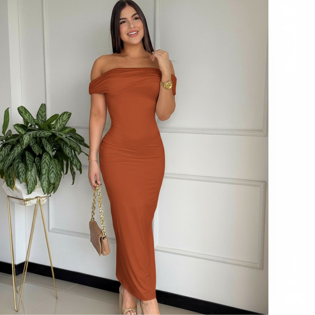 REF 1376 VESTIDO EN POLILICRA