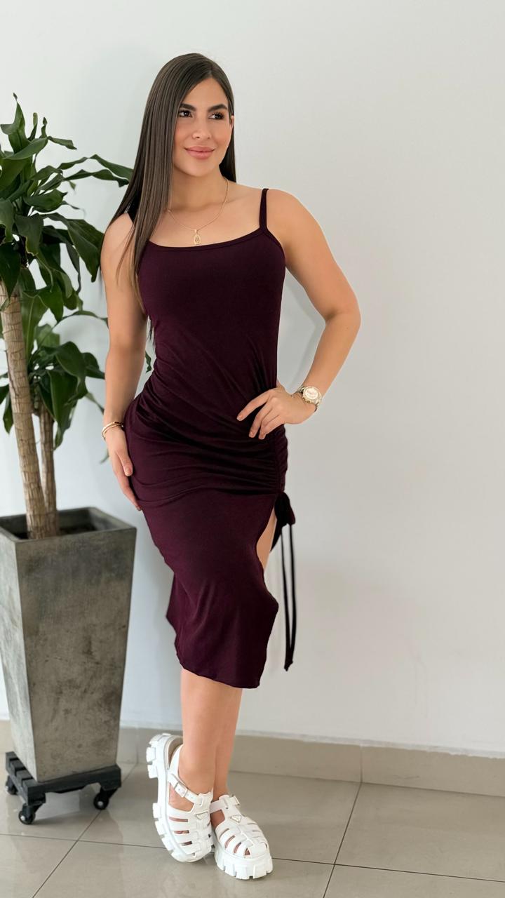 REF 1309 VESTIDO DE RIT CORTO