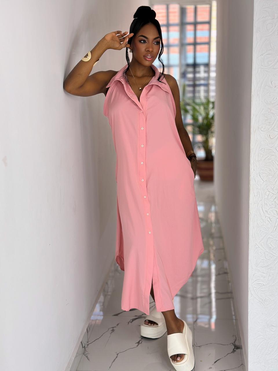 REF.: 1287 - VESTIDO SISA CON CUELLO